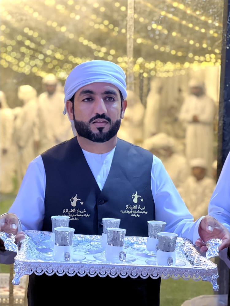 Arabic coffee serving Arabic style
